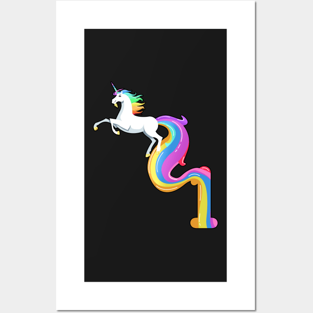 For One Year Old 1st Birthday Baby's First Year Unicorn Wall Art by 4U2NV-LDN